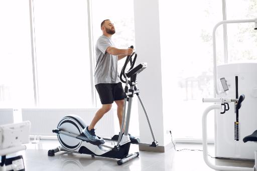 HIIT elliptical workout